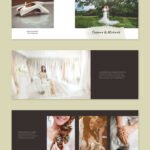 Minimal Wedding Album Template 8.5x11
