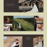 Minimal Wedding Album Template 8.5x11