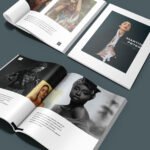 Modelling Portfolio Album Template 8.5x11