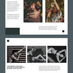 Modelling Portfolio Album Template 8.5x11