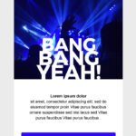 Music Event Email Newsletter Template
