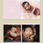 New Born Baby Album Template Design 12x12