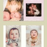 New Born Baby Album Template Design 12x12
