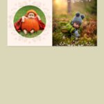 New Born Baby Album Template Design 12x12