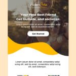 Pet Animals Email Newsletter Template