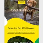 Pets Email Newsletter Template