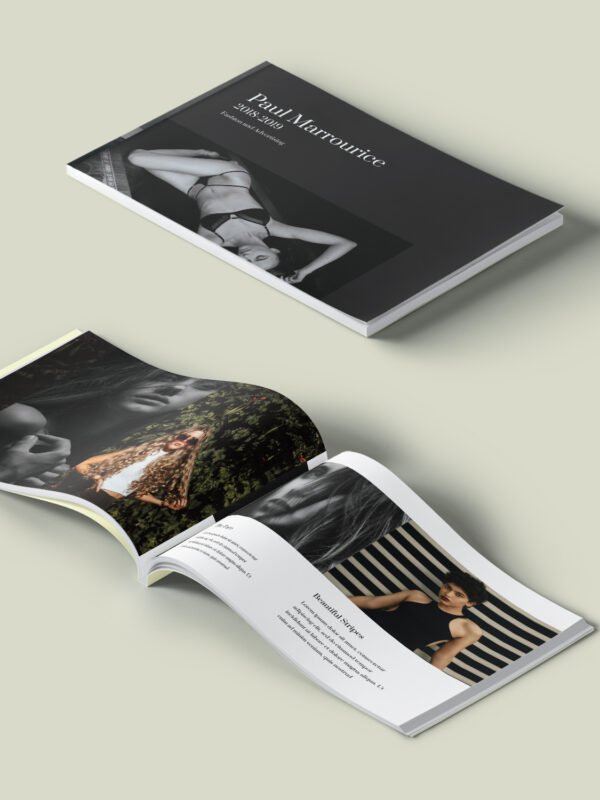 Photography Portfolio Album Template 8.5x11