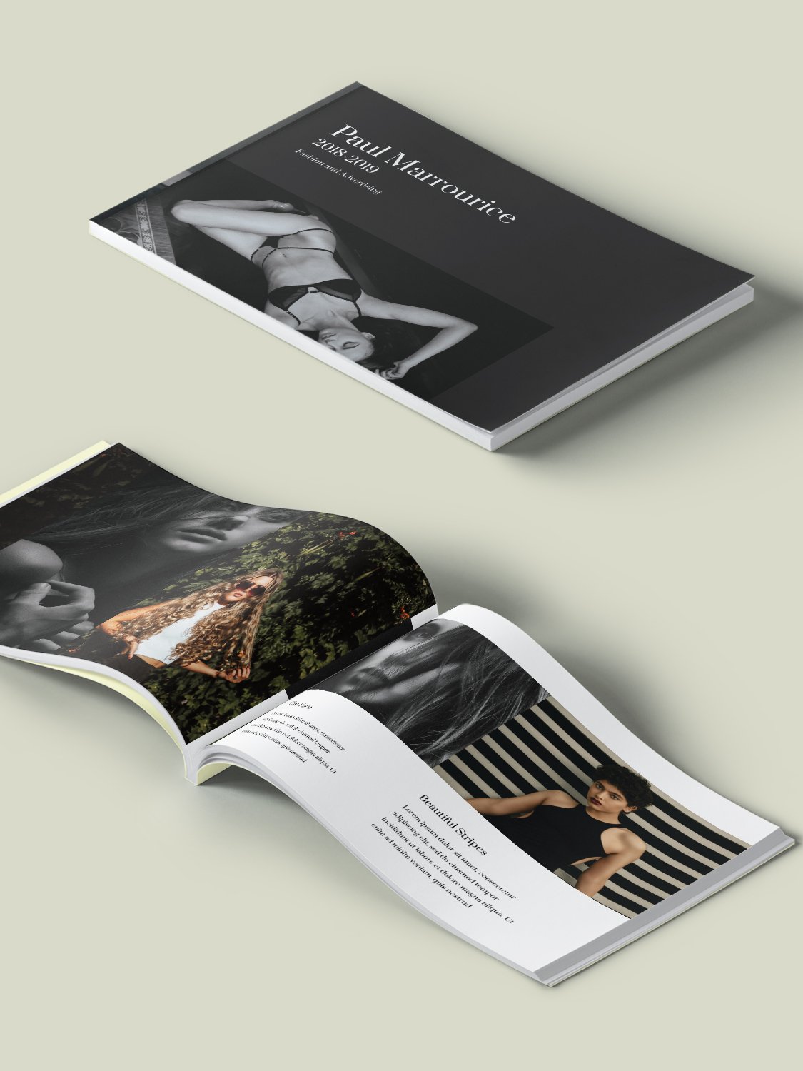 Photography Portfolio Album Template 8.5x11