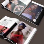 Portfolio Album Design Template 8.5x11