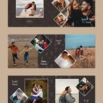 Pre Wedding Photo Album Template 8.5x11