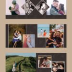 Pre Wedding Photo Album Template 8.5x11