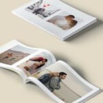 PreWedding Album Design Template 4x8