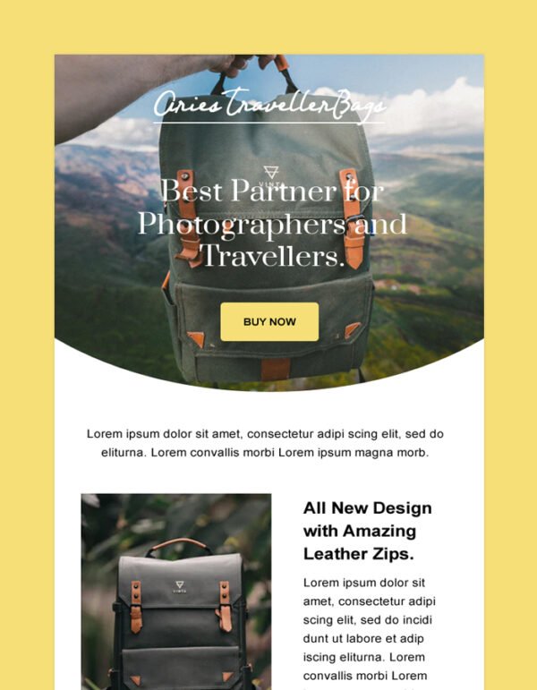 Product Sale Email Newsletter Template
