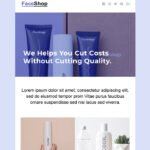 Products Launch Email Newsletter Template