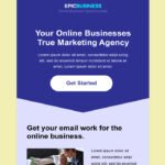 Professional Email Newsletter Template