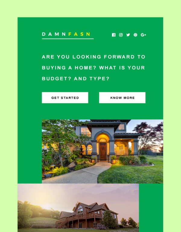 Real Estate Email Newsletter