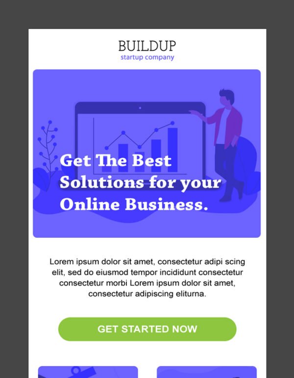 SEO Company Email Newsletter Template