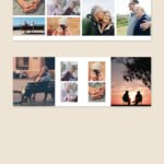 Senior Album Template Design 10x14