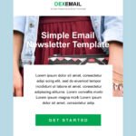 Simple Responsive Email Newsletter Template