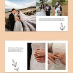 Square Wedding Album Template 10x10