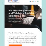 Startup Responsive Email Newsletter Template