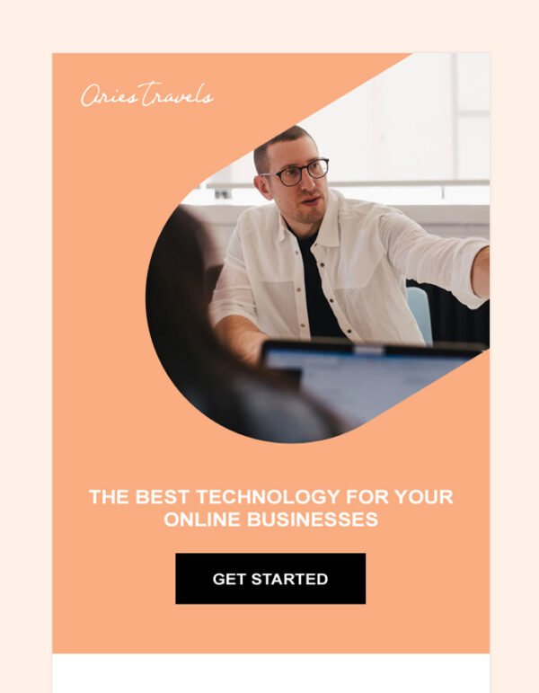 Tech App Email Newsletter Template