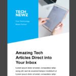Tech News Email Newsletter template