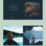 Travel Photo Book Album Template 8x8