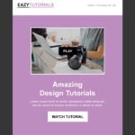 Tutorial Email Newsletter Template