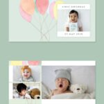 baby birthday photo album 10x10