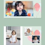 baby birthday photo album 10x10