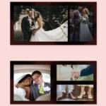 vintage wedding photo album